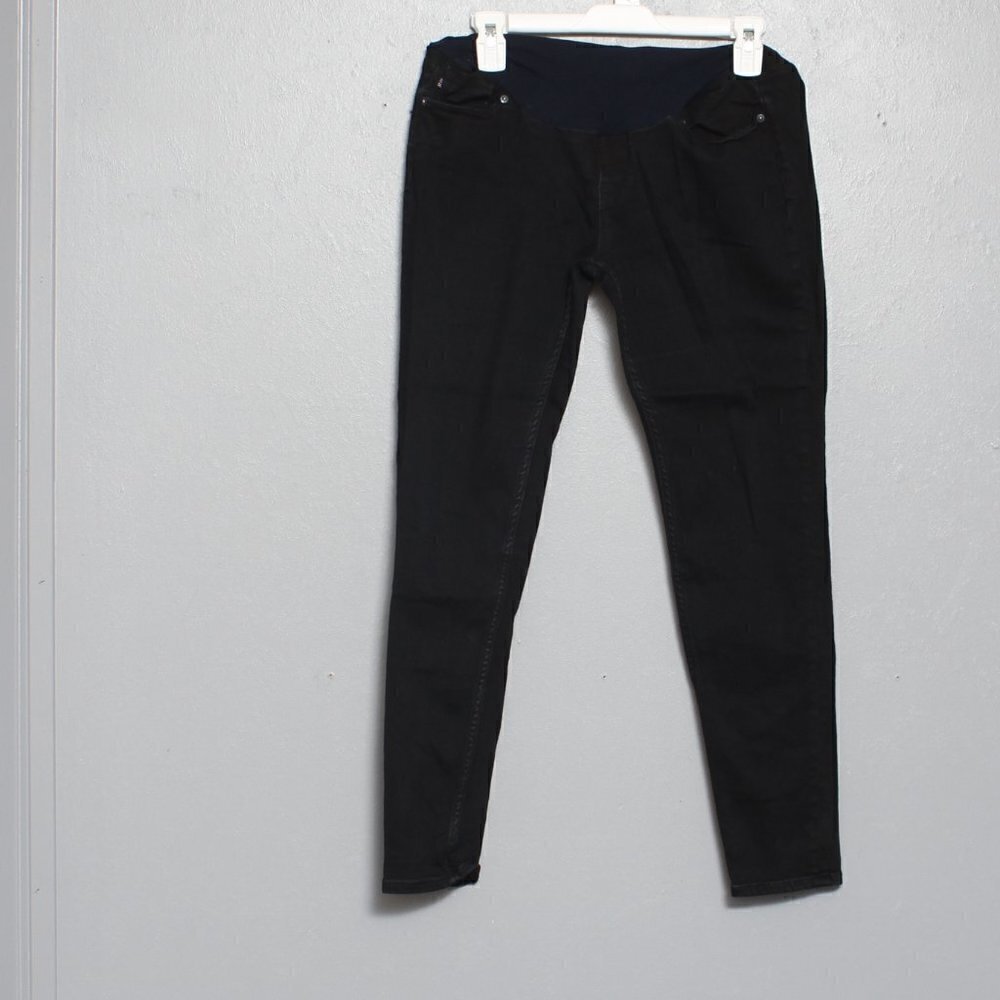 Vigoss dark indigo maternity skinny jeans